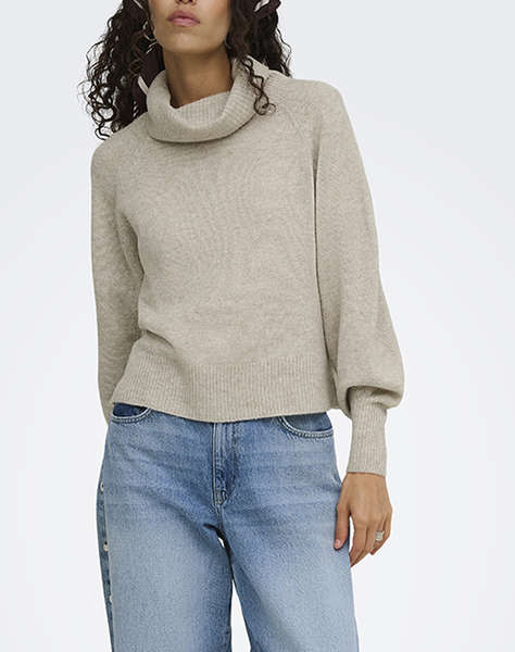 ONLY ONLOLIVIA LS ROLL NECK CC KNT