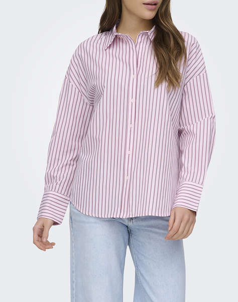 ONLY ONLOREGON ALVA LS REG SHIRT NOOS WVN
