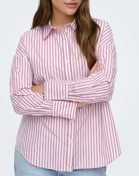 ONLY ONLOREGON ALVA LS REG SHIRT NOOS WVN