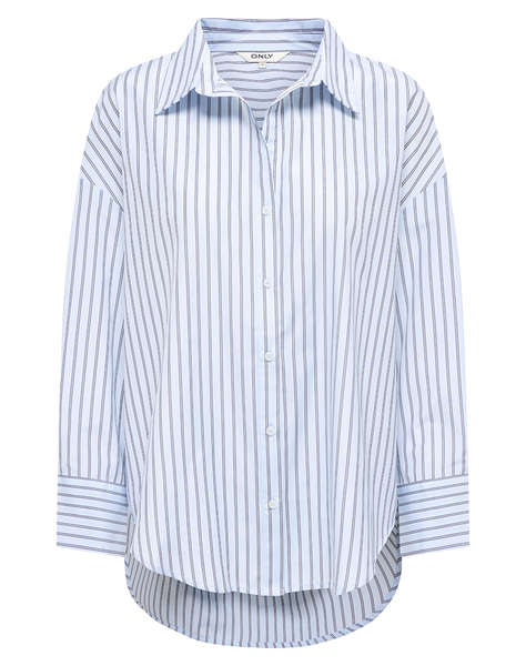 ONLY ONLOREGON ALVA LS REG SHIRT NOOS WVN