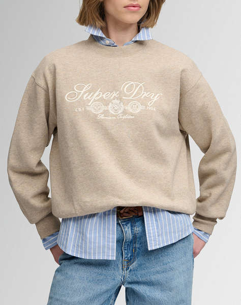 SUPERDRY COUNTRY CLUB CREW ДАМСКИ СУИЧЪР