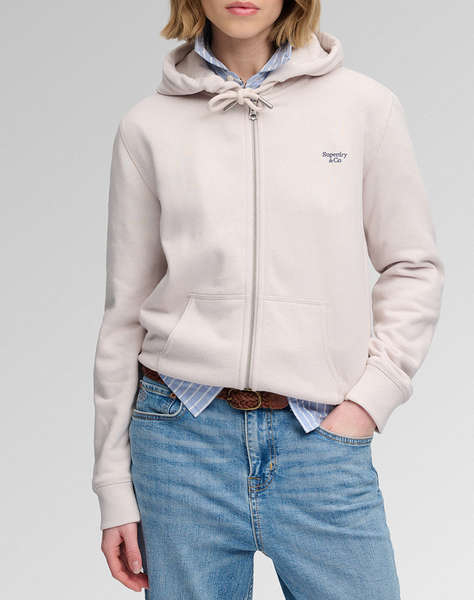 SUPERDRY SIGNATURE EMB ZIPHOOD ДАМСКИ СУИЧЪР