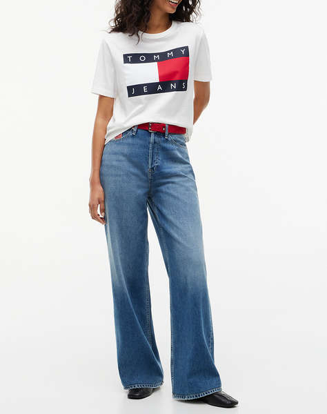 TOMMY JEANS TJW BXY FLAG SS TEE EXT