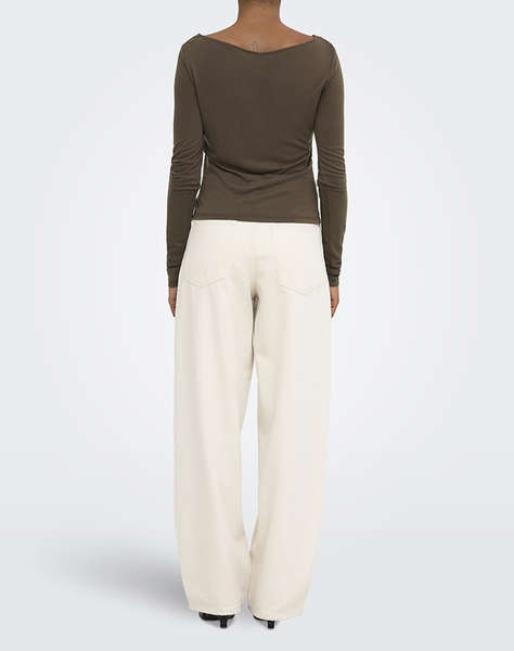 ONLY ONLHANNAH L/S METAL TOP CC JRS