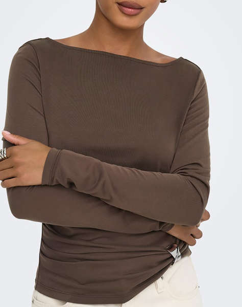 ONLY ONLHANNAH L/S METAL TOP CC JRS