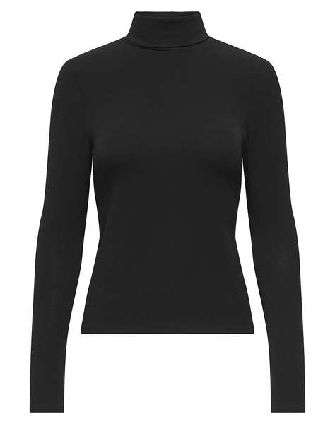 ONLY ONLGLAMOUR L/S ROLL-NECK TOP JRS NOOS