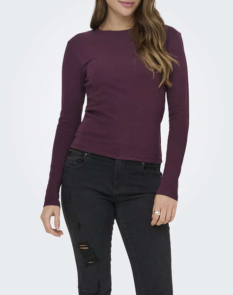 ONLY ONLRILEY O-NECK L/S TOP JRS NOOS