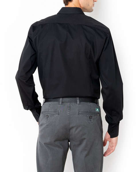 THE BOSTONIANS РИЗА ОТ ПОПЛИН SLIM FIT Plain POPLIN Classic Slim Fit