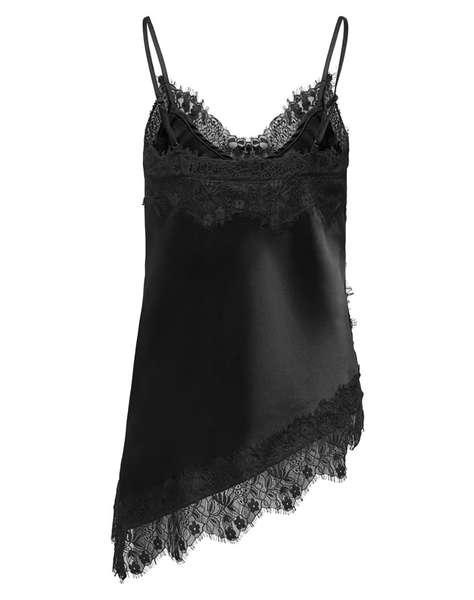 ONLY ONLINDONA STRAP SATIN LACE TOP WVN