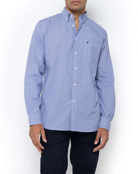 THE BOSTONIANS РИЗА CHESTER ПОПЛИН REGULAR FIT MiniCheck POPLIN Button-down Regular Fit