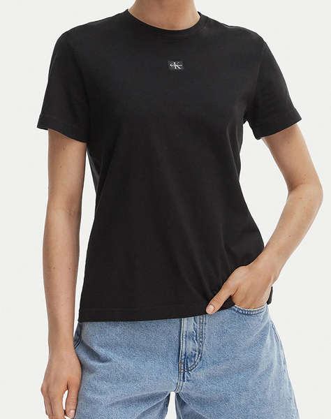 CALVIN KLEIN JEANS SS WOVEN LABEL CLASSIC FIT TEE
