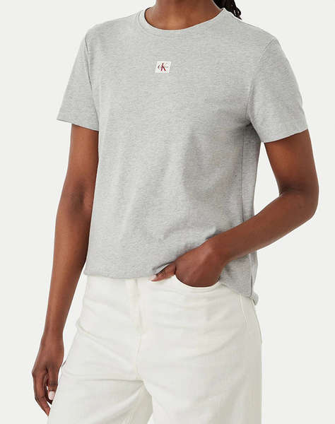 CALVIN KLEIN JEANS SS WOVEN LABEL CLASSIC FIT TEE