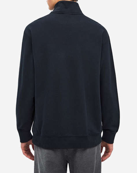 DIRTY LAUNDRY DROPPED SHOULDER HALF-ZIP CREWNECK
