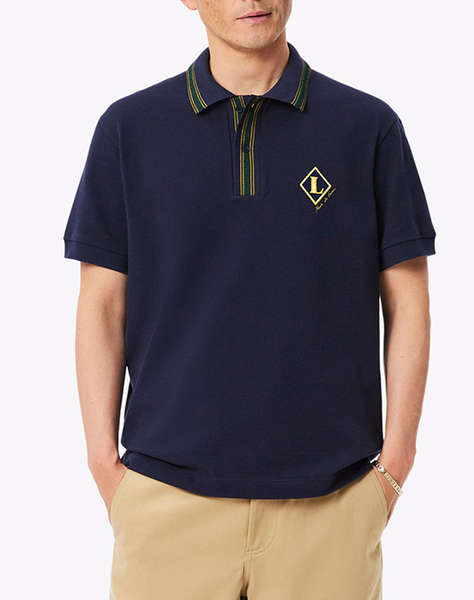 LACOSTE ПОЛО БЛУЗА С КЪСИ РЪКАВИ POLOS