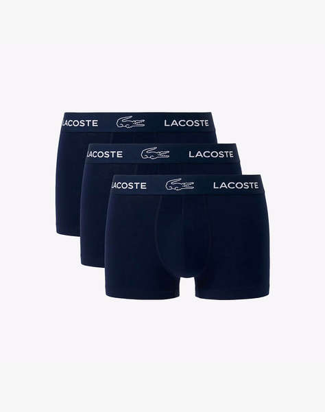LACOSTE КОМПЛЕКТ 3 БЕЛЬО TRUNK UNDERWEAR TRUNK