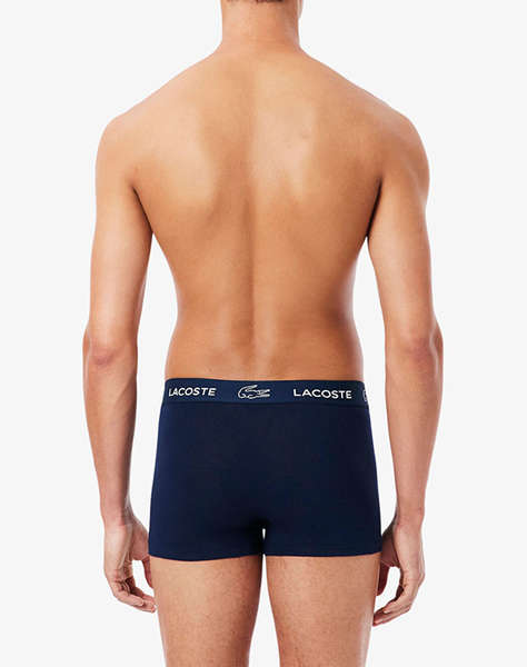 LACOSTE КОМПЛЕКТ 3 БЕЛЬО TRUNK UNDERWEAR TRUNK
