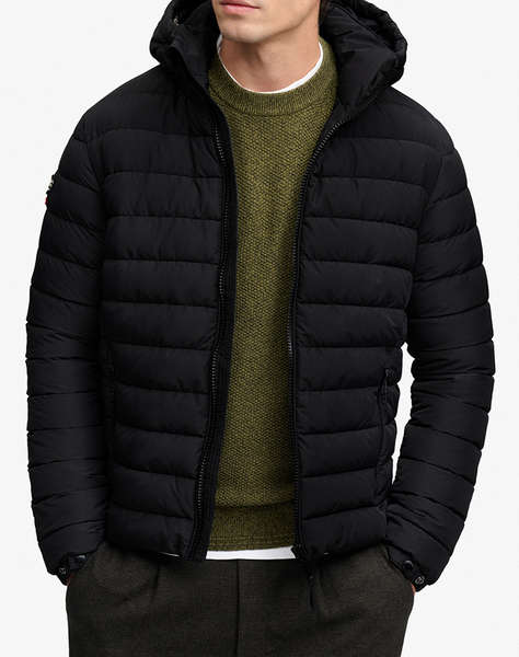SUPERDRY HOOD FUJI MIDWEIGHT PADDED JKT МЪЖКО ЯКЕ