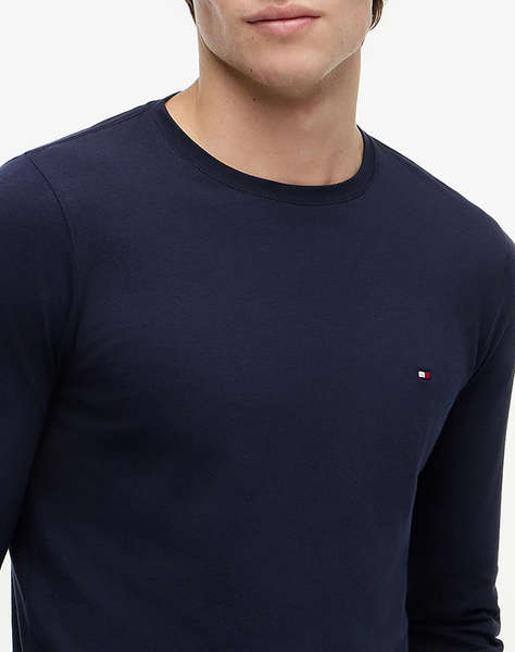 TOMMY HILFIGER STRETCH SLIM FIT LONG SLEEVE TEE
