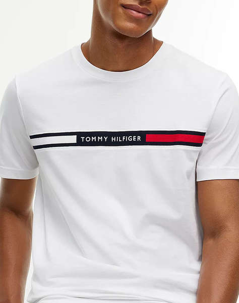 TOMMY HILFIGER HILFIGER CHEST INSERT TEE