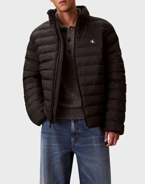 CALVIN KLEIN JEANS LS NYLN MD WT HDD F