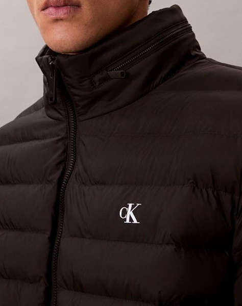 CALVIN KLEIN JEANS LS NYLN MD WT HDD F
