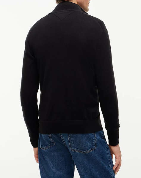 TOMMY HILFIGER PIMA ORG CTN CASHMERE ZIP THRU