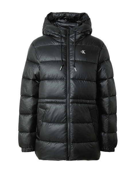 CALVIN KLEIN JEANS LW MID LOGO PUFFER COAT