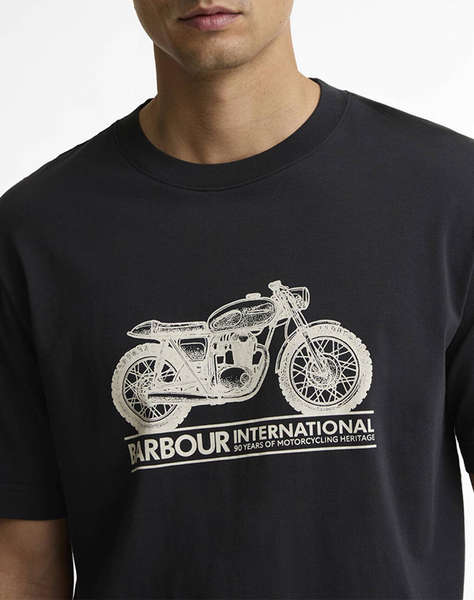 BARBOUR INTERNATIONAL БЛУЗА T-SHIRT КЪСИ РЪКАВИ