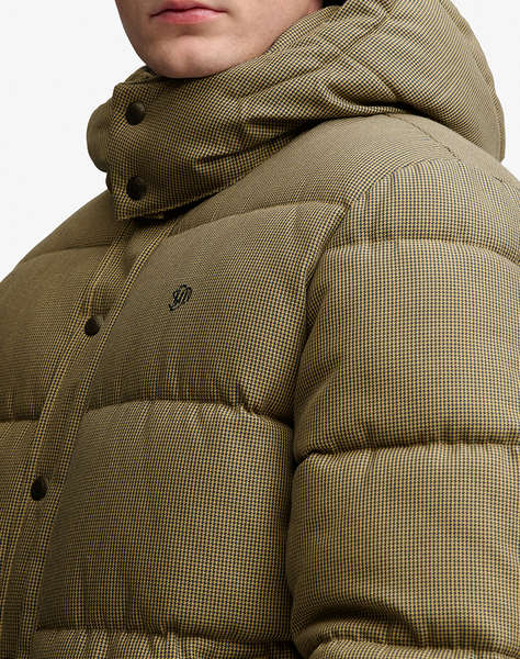 SUPERDRY PREMIUM HOOD CHECK PUFFER JKT МЪЖКО ЯКЕ