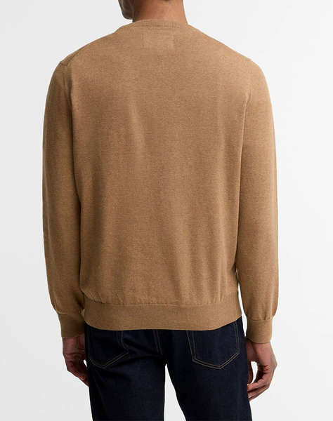 BARBOUR BARBOUR PIMA COTTON CREW NECK SWEATER