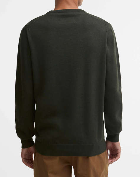 BARBOUR BARBOUR PIMA COTTON CREW NECK SWEATER