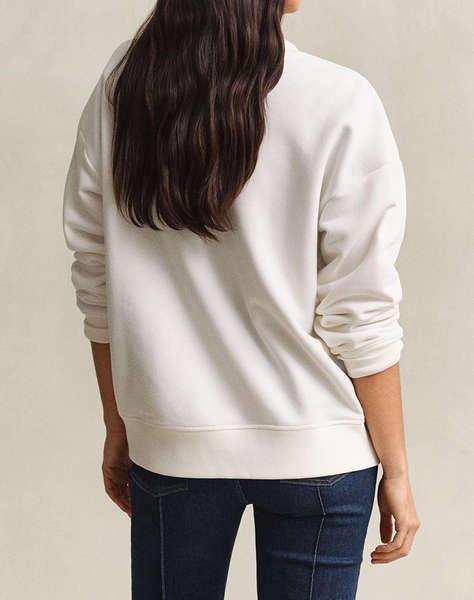 GANT СУИТШЪРТ С ДЪЛЪГ РЪКАВ SHIELD C-NECK SWEAT