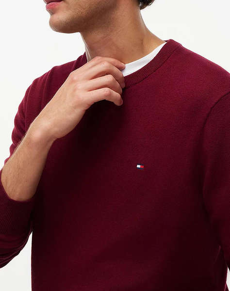 TOMMY HILFIGER PIMA ORG CTN CASHMERE CREW NECK