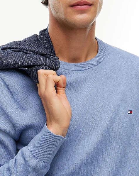 TOMMY HILFIGER PIMA ORG CTN CASHMERE CREW NECK