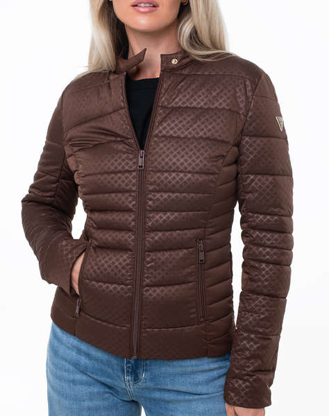 GUESS NEW VONA BLOCK EMBOSSED ДАМСКО ЯКЕ