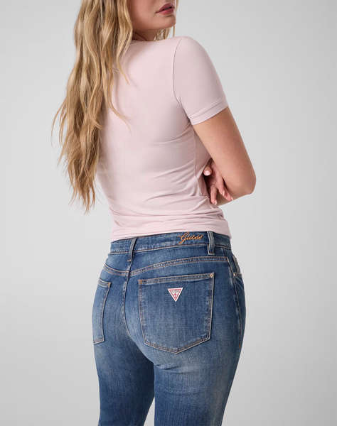 GUESS NEW SS VN MINI LOGO TEE ДАМСКА БЛУЗА