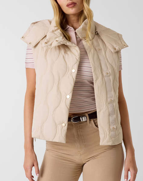GUESS CORINNE ONION QUILTING VEST ДАМСКА ЖИЛЕТКА