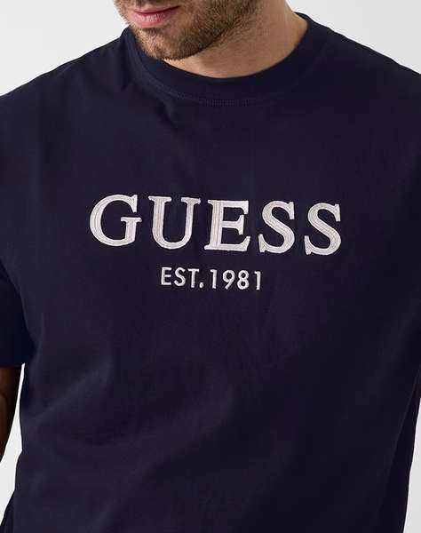 GUESS CN SS GUESS LOGO EMBROIDERY TE МЪЖКА БЛУЗА