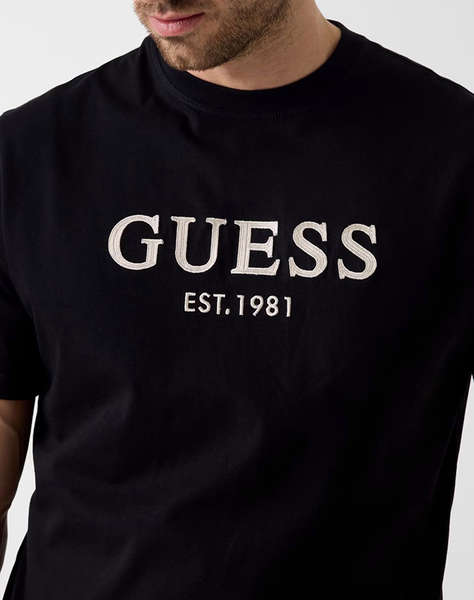 GUESS CN SS GUESS LOGO EMBROIDERY TE МЪЖКА БЛУЗА