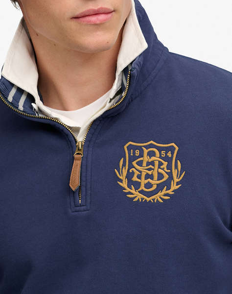 SUPERDRY GOTHIC VARSITY HALF ZIP МЪЖКИ СУИЧЪР