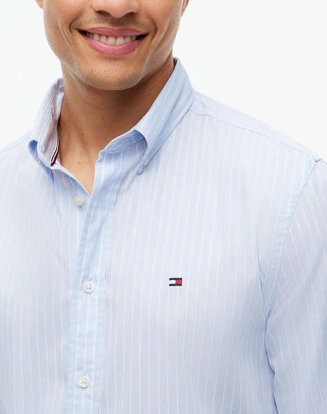 TOMMY HILFIGER FLEX HAIRLINE POPLIN RF SHIRT