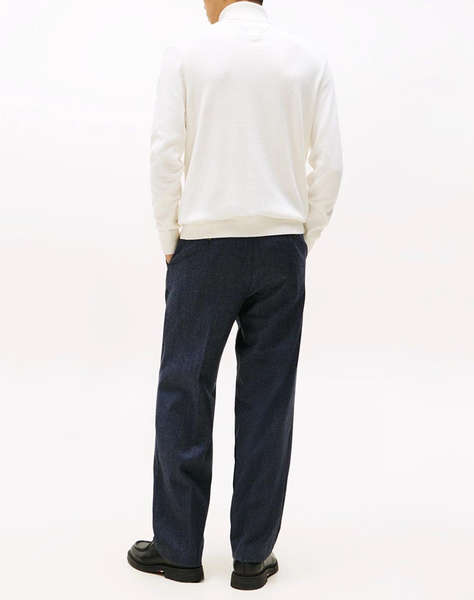 TOMMY HILFIGER PIMA ORG CTN CASHMERE ROLL NECK