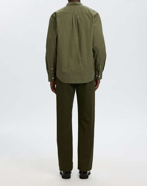 SELECTED SLMCOLE-JAY REG MELANGE LS SHIRT NOOS