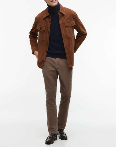 TOMMY HILFIGER PIMA ORG CTN CASHMERE ROLL NECK