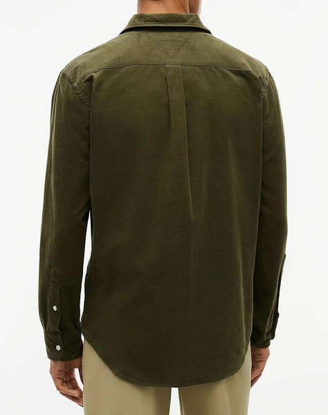 TOMMY HILFIGER SOLID CORDUROY RF SHIRT