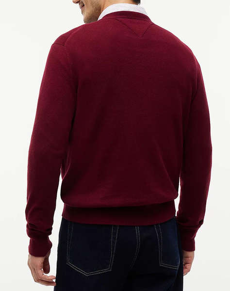 TOMMY HILFIGER PIMA ORG CTN CASHMERE V NECK