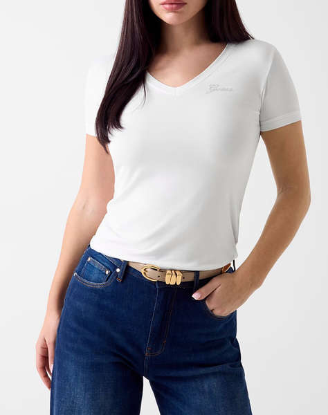 GUESS NEW SS VN MINI LOGO TEE ДАМСКА БЛУЗА