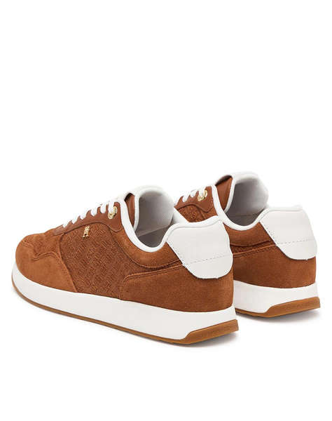 TOMMY HILFIGER TH RUNNER SUEDE MONOGRAM