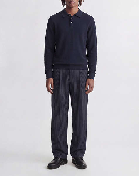 JACK&JONES JPRBLURILEY KNIT POLO LS
