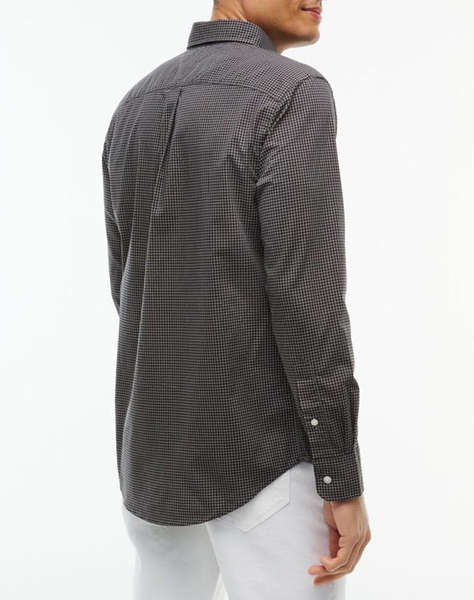 TOMMY HILFIGER FLEX POPLIN GINGHAM RF SHIRT